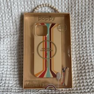 XO Poppy Multicolor Retro iPhone Case 13/14/15